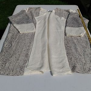 Cj banks open front shawl cardigan sweater